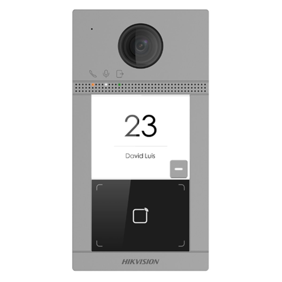 1 Düğmeli Metal Villa Kapı İstasyonu (DS-KV8113-WME1(C)/Gömme)